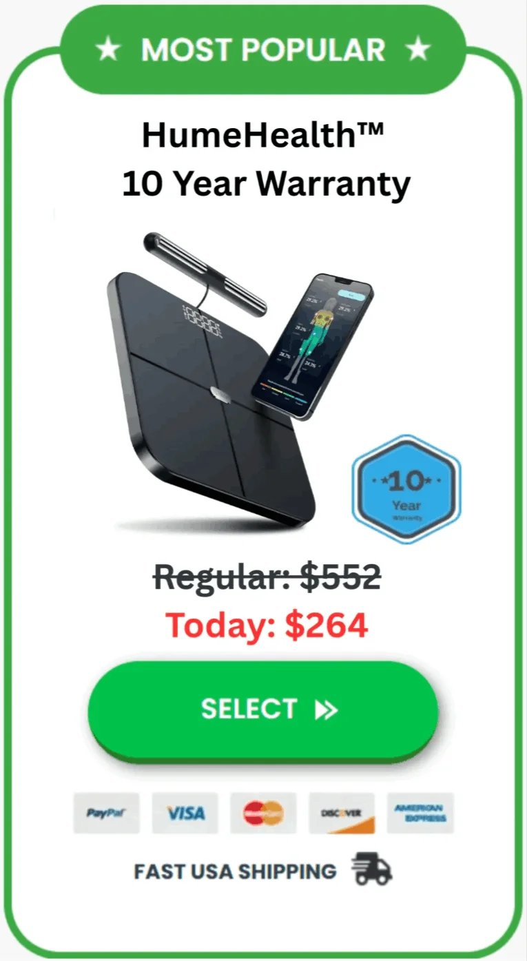 Hume Health Body Pod 9